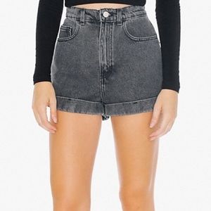 AA Denim High Waisted Shorts